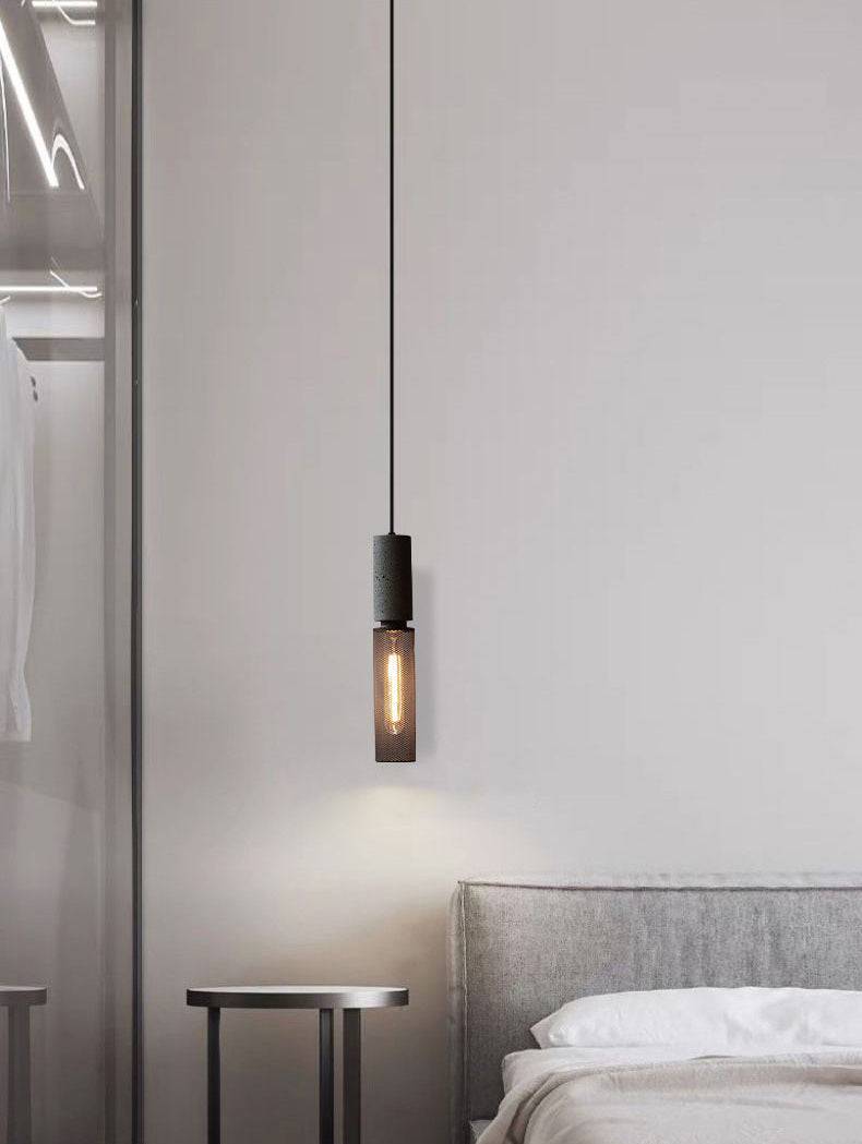 Suspension Cylindrique en Ciment, Douille