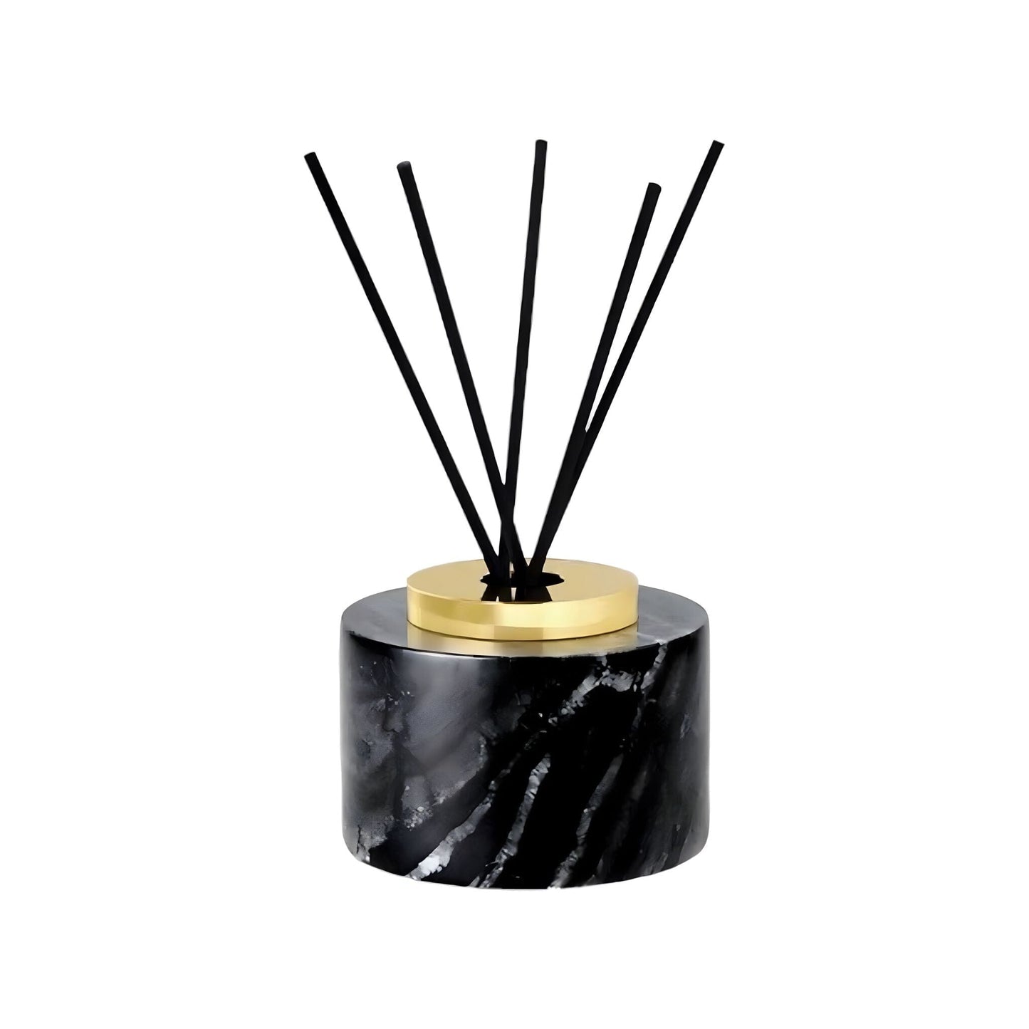 Collection d'Accessoires de Salle de Bain en Marbre Noir Naturel – Élégance Intemporelle et Fonctionnalité Réunie