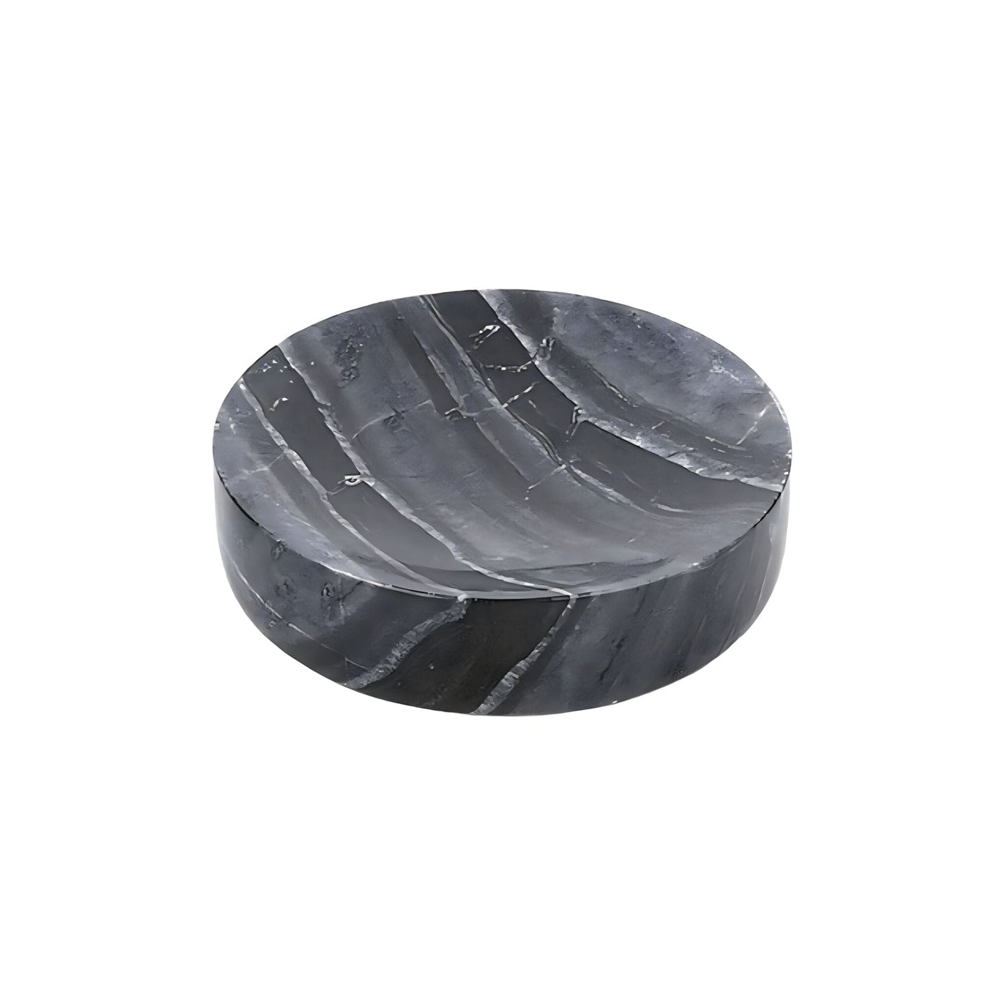 Collection d'Accessoires de Salle de Bain en Marbre Noir Naturel – Élégance Intemporelle et Fonctionnalité Réunie