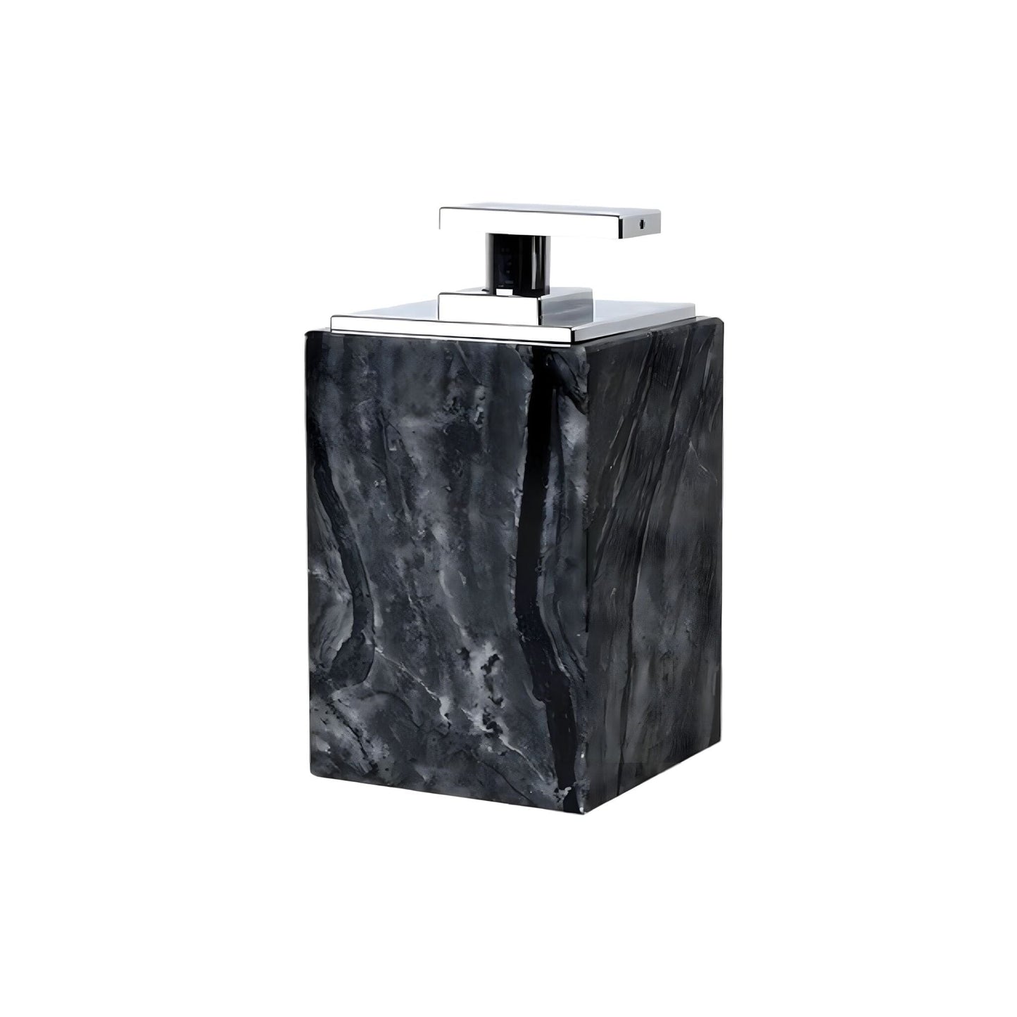 Collection d'Accessoires de Salle de Bain en Marbre Noir Naturel – Élégance Intemporelle et Fonctionnalité Réunie