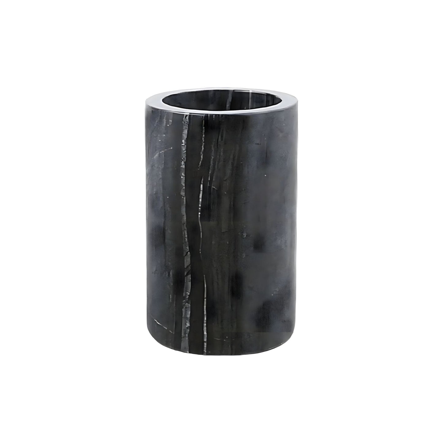 Collection d'Accessoires de Salle de Bain en Marbre Noir Naturel – Élégance Intemporelle et Fonctionnalité Réunie