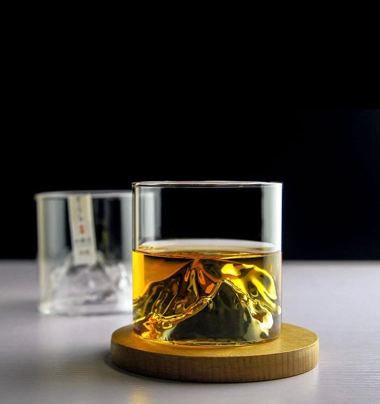 Verre à Whiskey Japonais | Design Exclusif pour les Amateurs de Whiskey | Parfait pour Whiskey, Bourbon & Cocktails