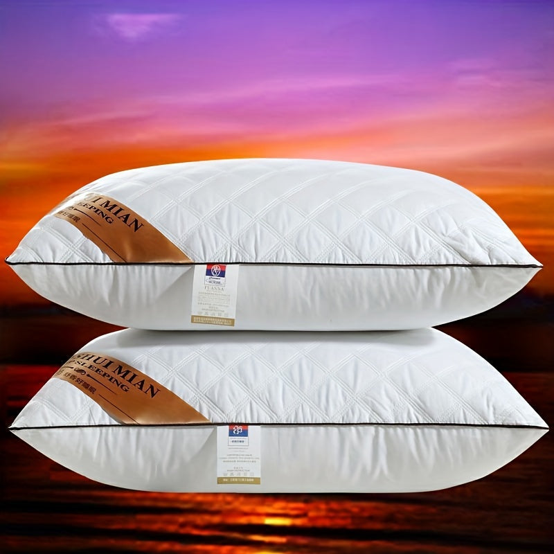 Oreiller de Luxe Qualité Hôtelière – Confort Durable et Soutien Polyvalent pour Toutes les Positions de Sommeil
