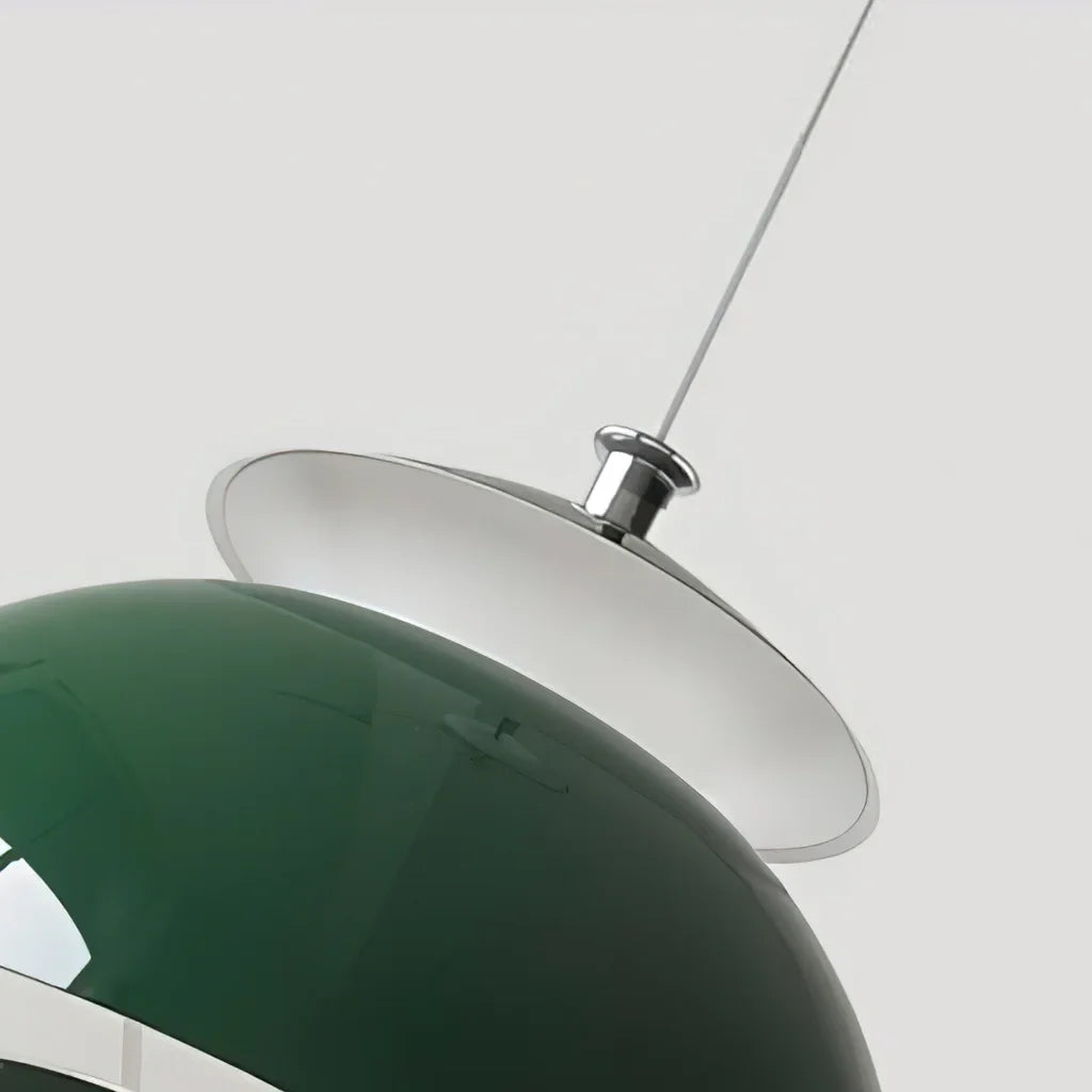 Suspension Métallique Sphérique Ymir – Élégance Nordique au Design Artistique