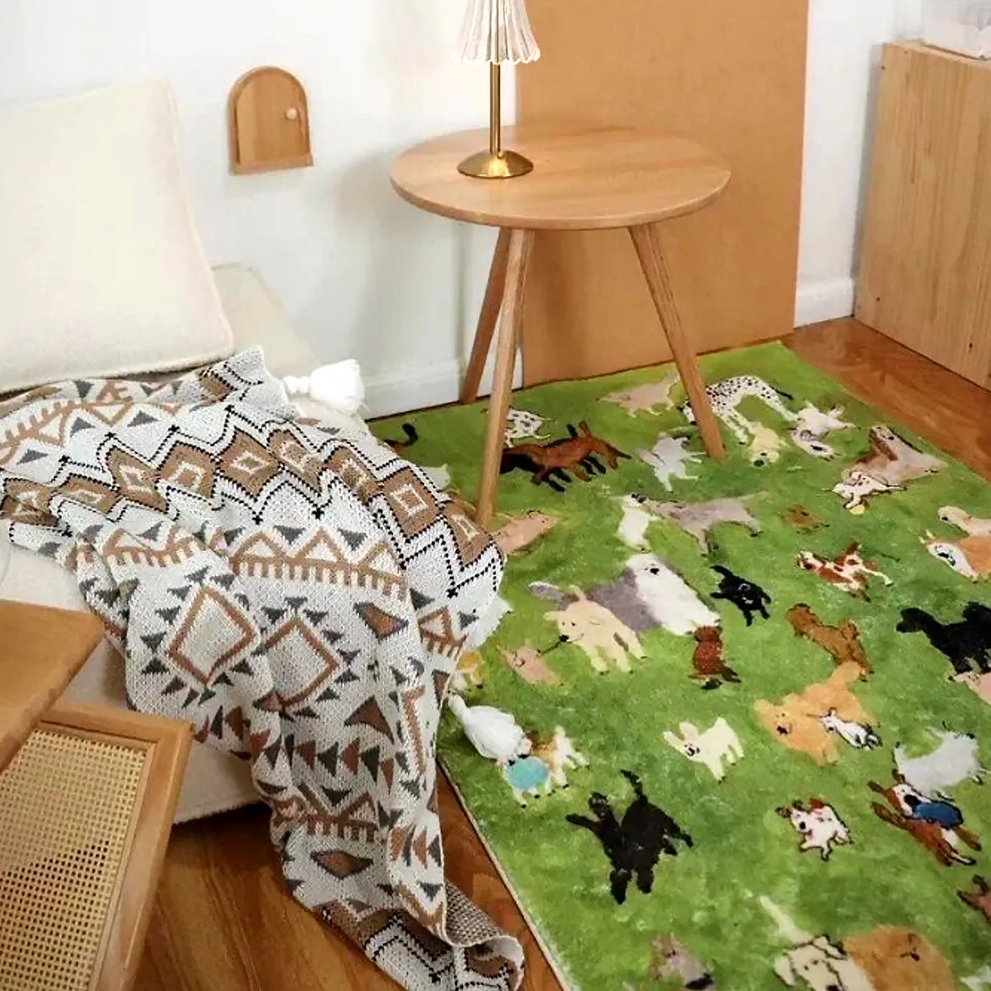 Tapis Journée au Parc Canin – Une touche ludique pour votre intérieur