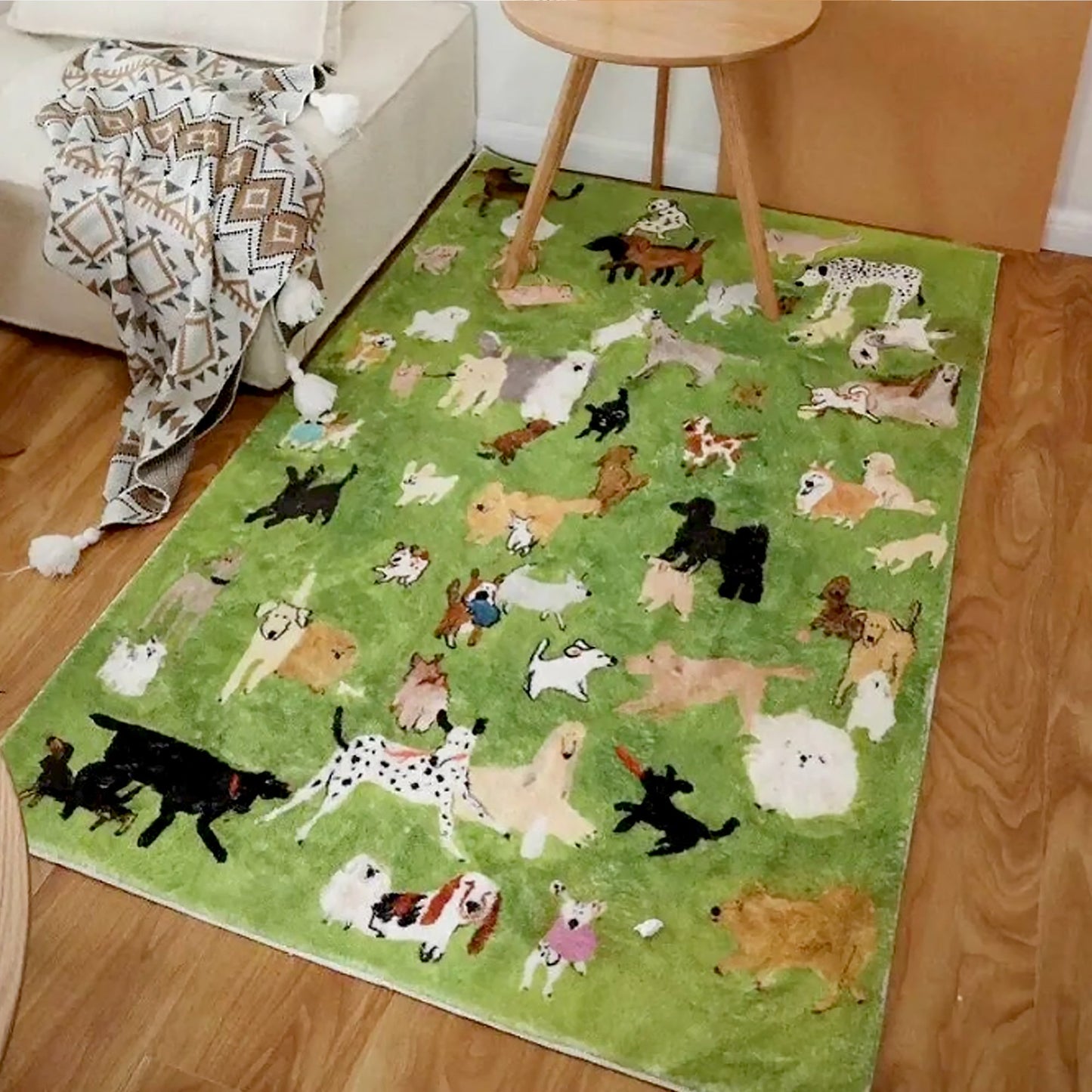Tapis Journée au Parc Canin – Une touche ludique pour votre intérieur
