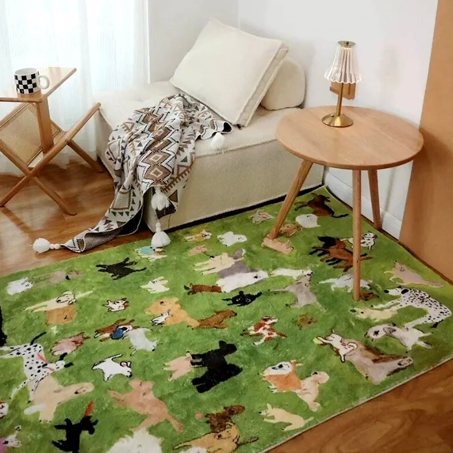 Tapis Journée au Parc Canin – Une touche ludique pour votre intérieur