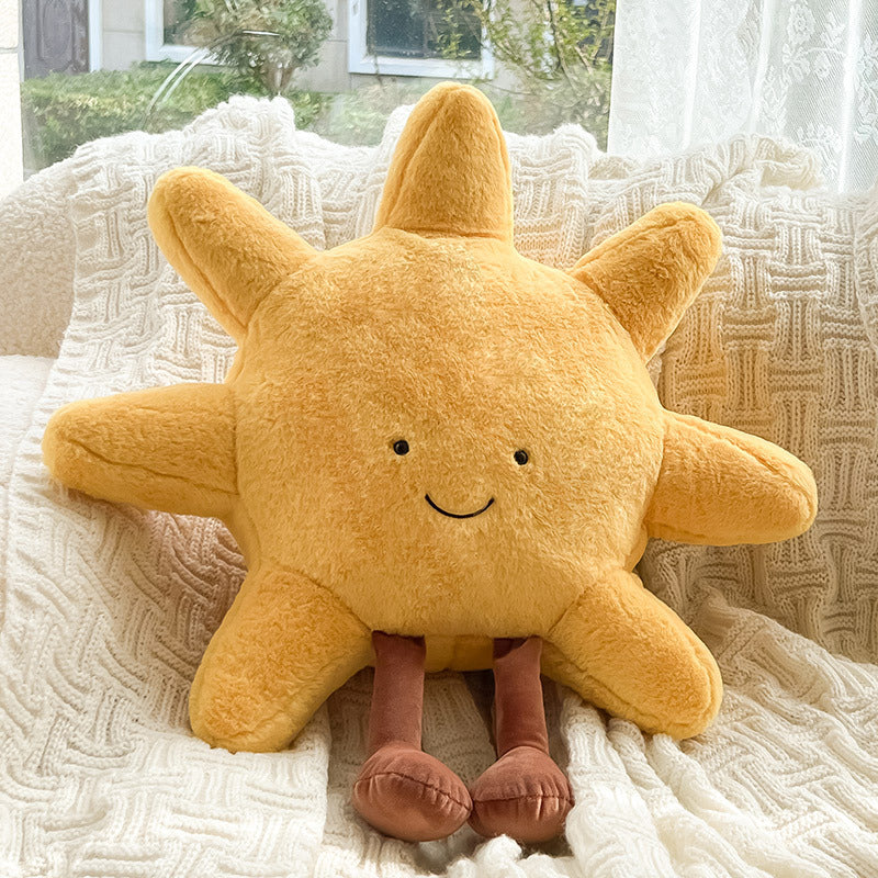 Coussin Soleil et Lune, Décoration Douce et Confort