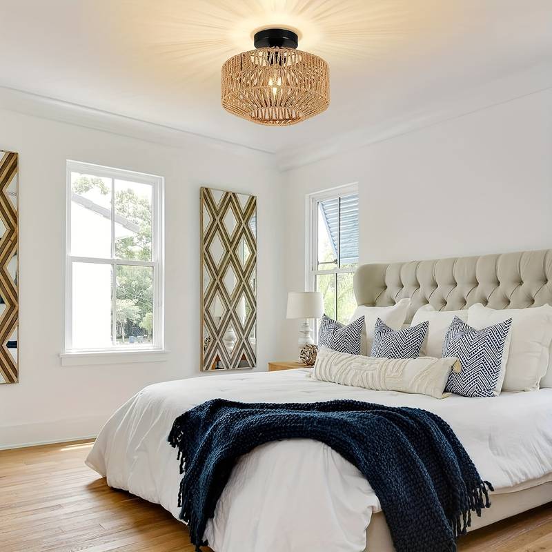 Lampe de Plafond Bohémienne Éclairage Bohème Élégant pour Votre Intérieur