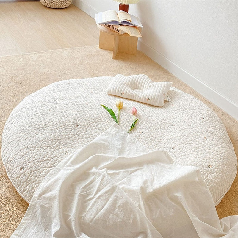 Tapis d’Éveil Bébé avec Motif Ours – Confort et Sécurité pour les Premiers Mouvements