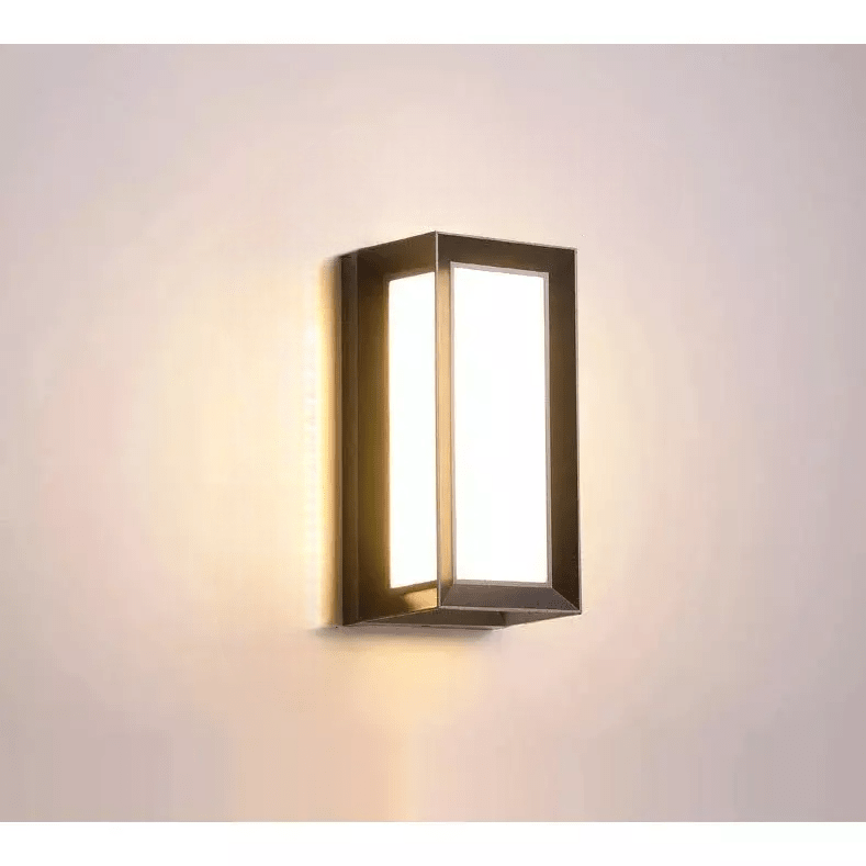 Applique Murale Extérieure LED 18W, IP65, Détecteur, Noir