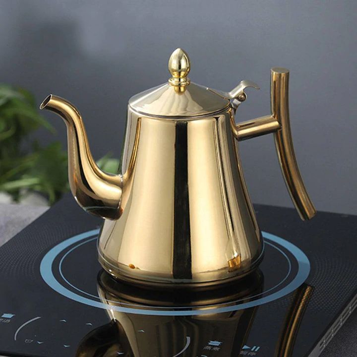 Bouilloire à Induction avec Filtre – Bouilloire en Acier Inoxydable Durable