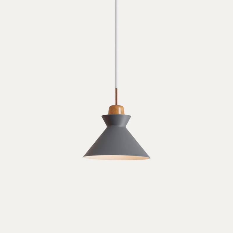 Suspension Scandinave en Bois Design Minimaliste