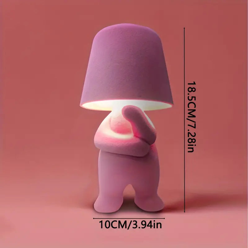 Lampe LED Rechargeable Design Personnage Colorée