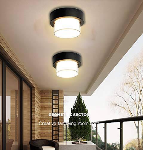 Plafonnier LED Extérieur Étanche – Rond 3000K