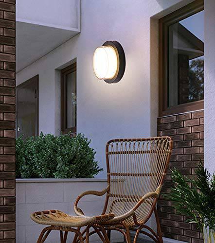Plafonnier LED Extérieur Étanche – Rond 3000K