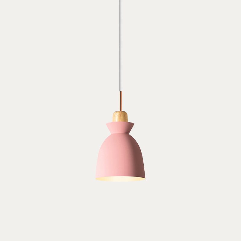 Suspension Scandinave en Bois Design Minimaliste