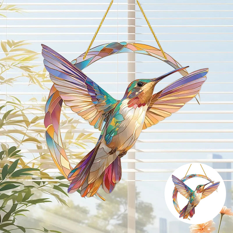 Attrape-Soleil Colibri – Symbolique et Couleurs Enchanteresses pour Vos Fenêtres
