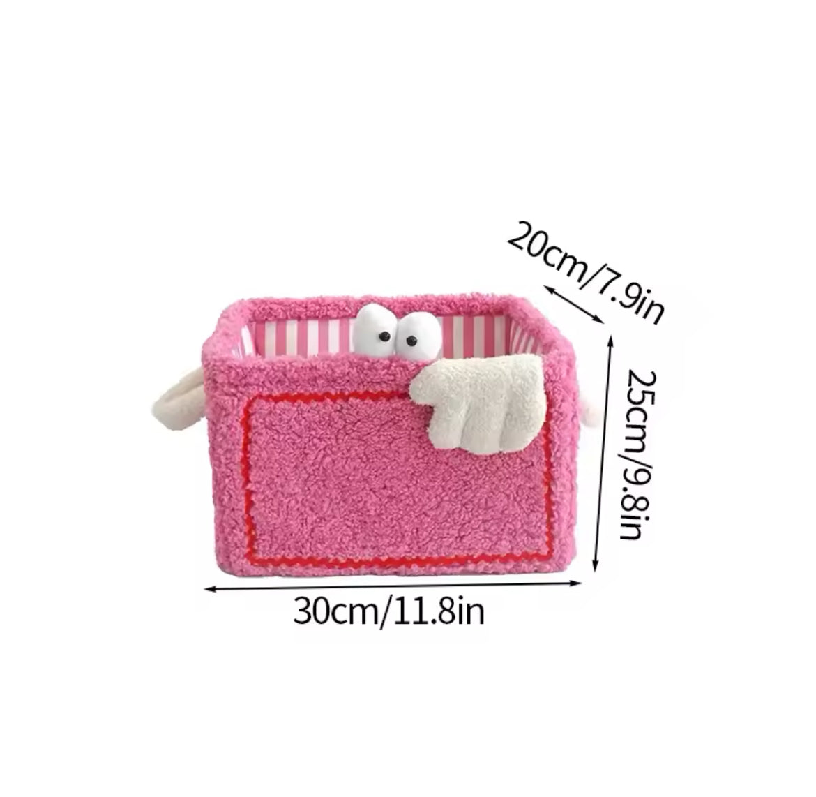 Panier de Rangement Pliable en Tissu Motif Cartoon