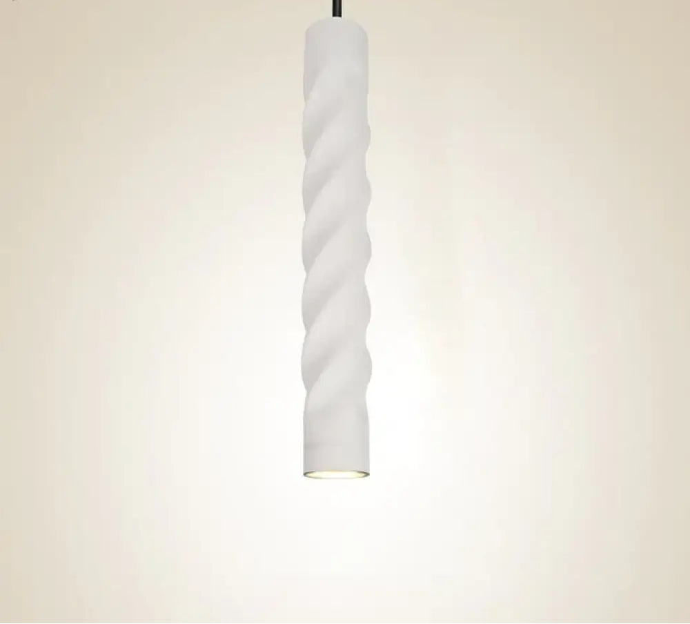 Suspension Cylindrique LED Dimmable – Noir ou Blanc