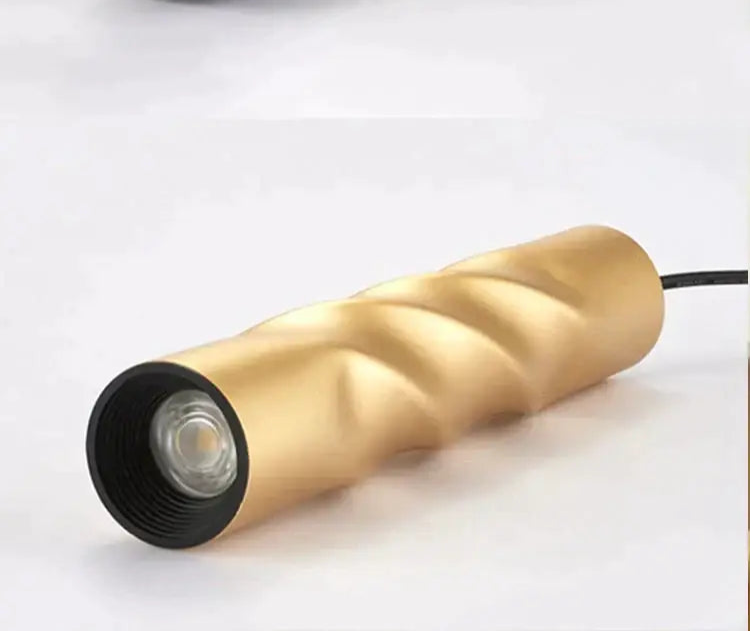 Suspension Cylindrique LED Dimmable – Noir ou Blanc