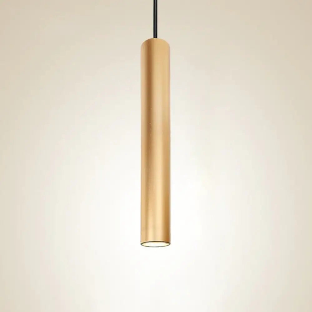 Suspension Cylindrique LED Dimmable – Noir ou Blanc