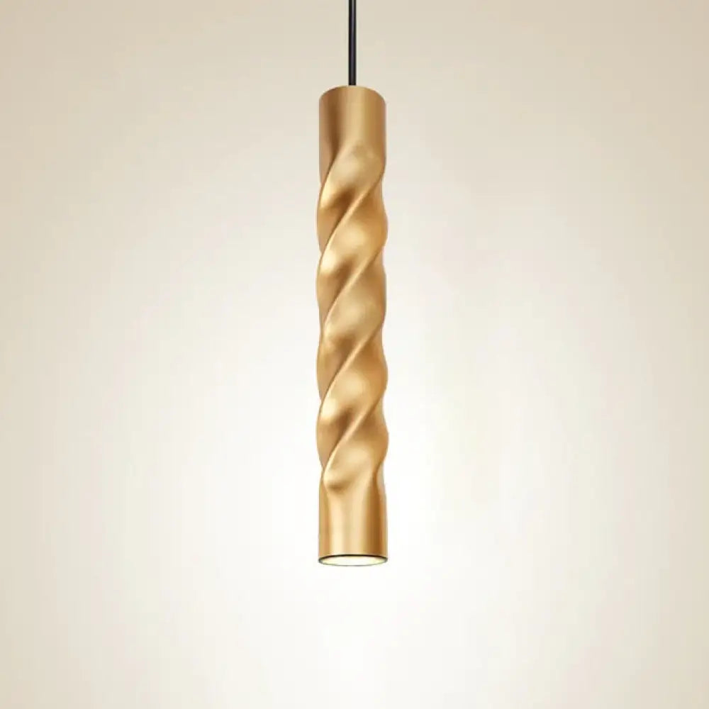 Suspension Cylindrique LED Dimmable – Noir ou Blanc