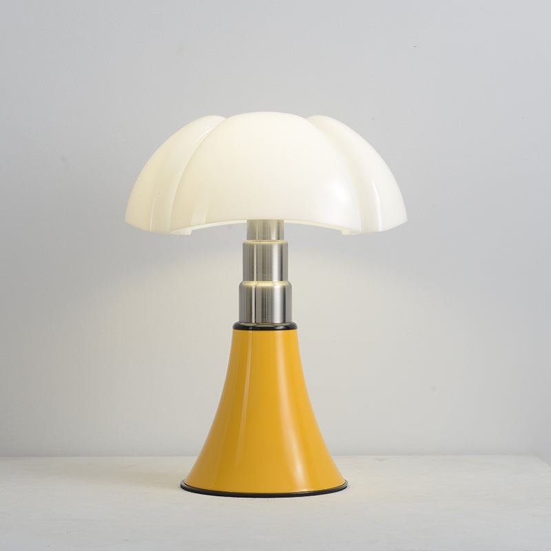 Lampe de Table LED, Design Champignon, Noir Blanc, 36cm