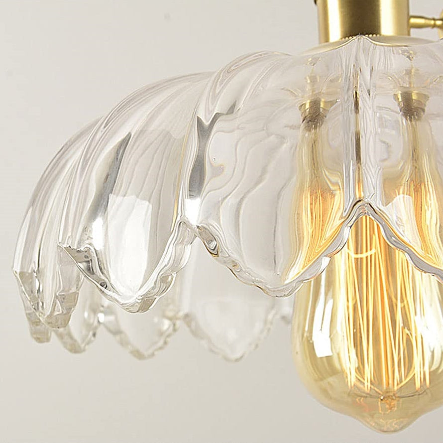 Suspension Vintage Émaillée à Motif Floral | Charme Rétro et Élégance