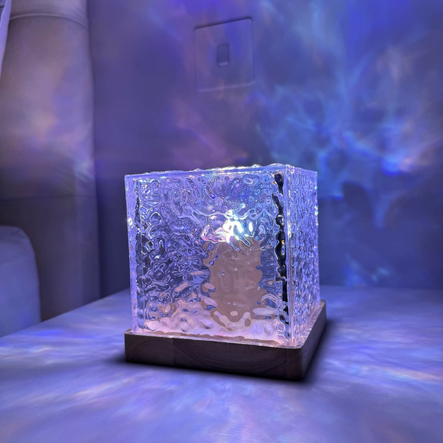Aurora Lumières Boréales Cube | Décoration Lumineuse Inspirée des Aurores Boréales