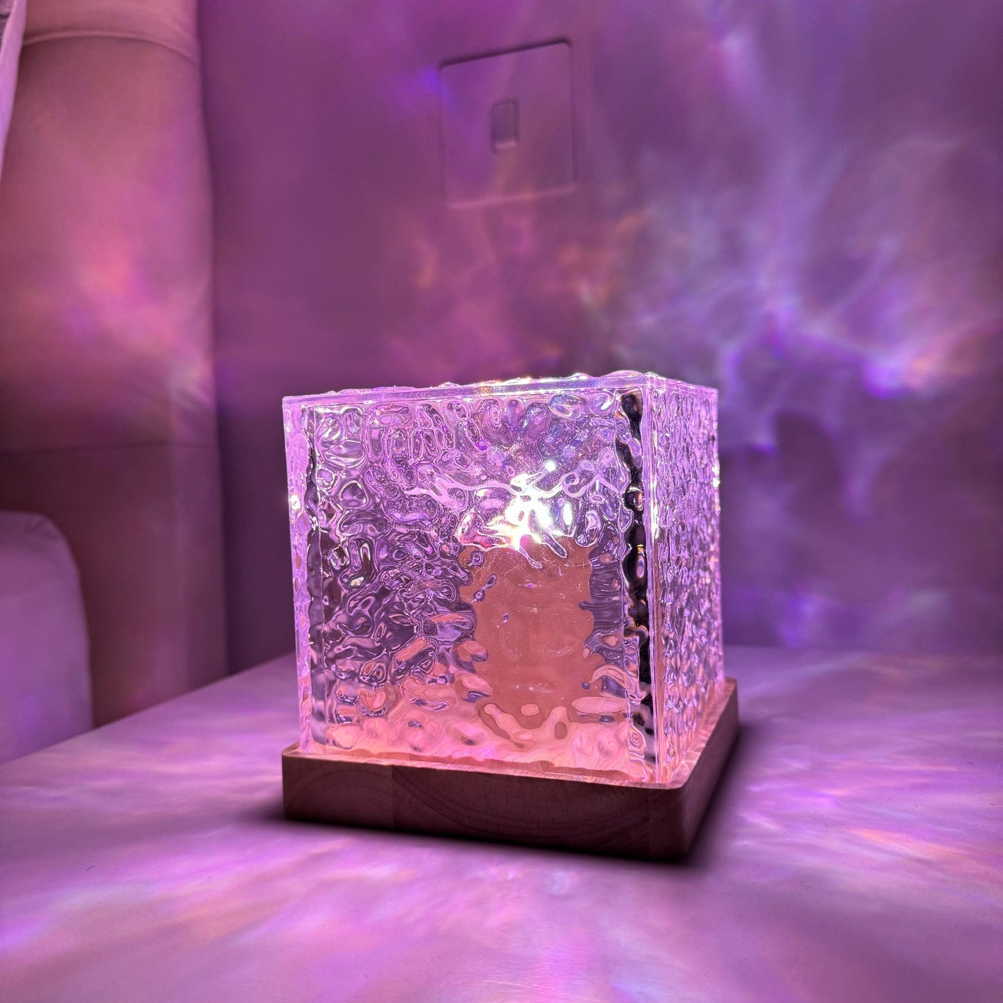 Aurora Lumières Boréales Cube | Décoration Lumineuse Inspirée des Aurores Boréales
