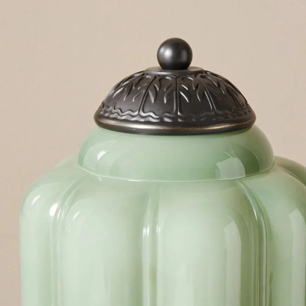 Lampe de Table Vintage Sif Eloise – Verre Opale et Élégance Rétro Française