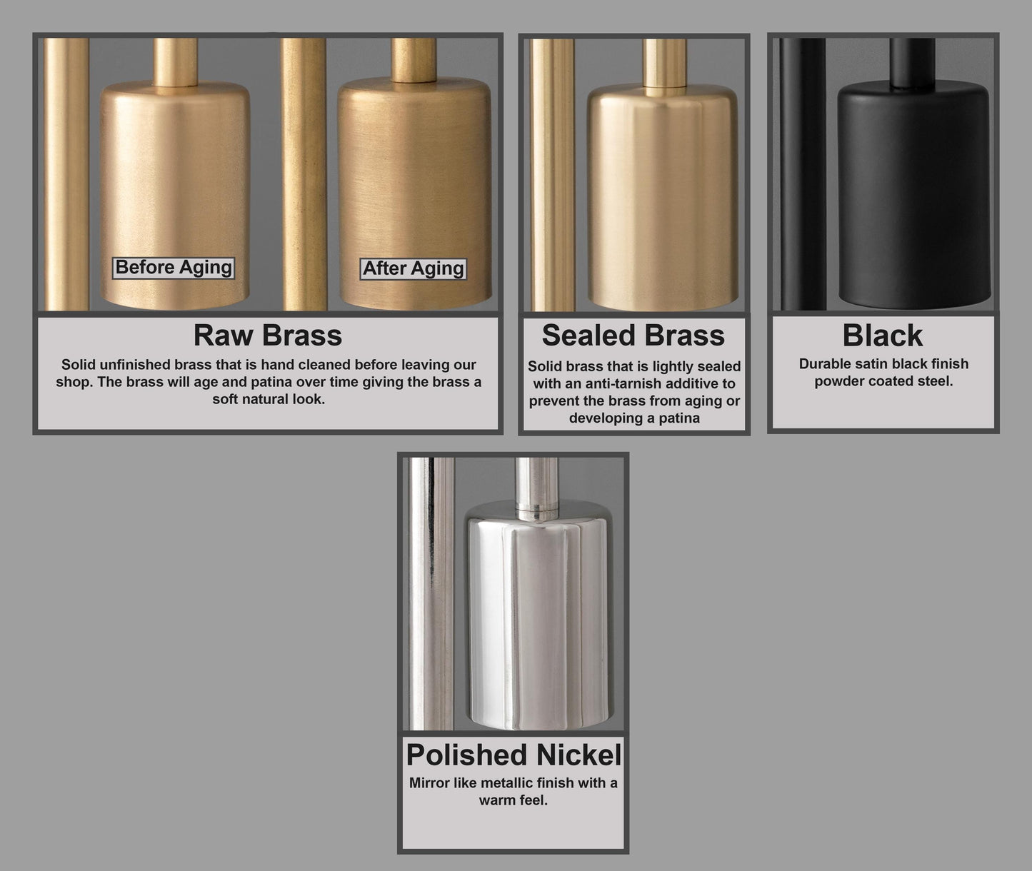 Applique Orientable Laiton ou Noir – Style Mid-Century