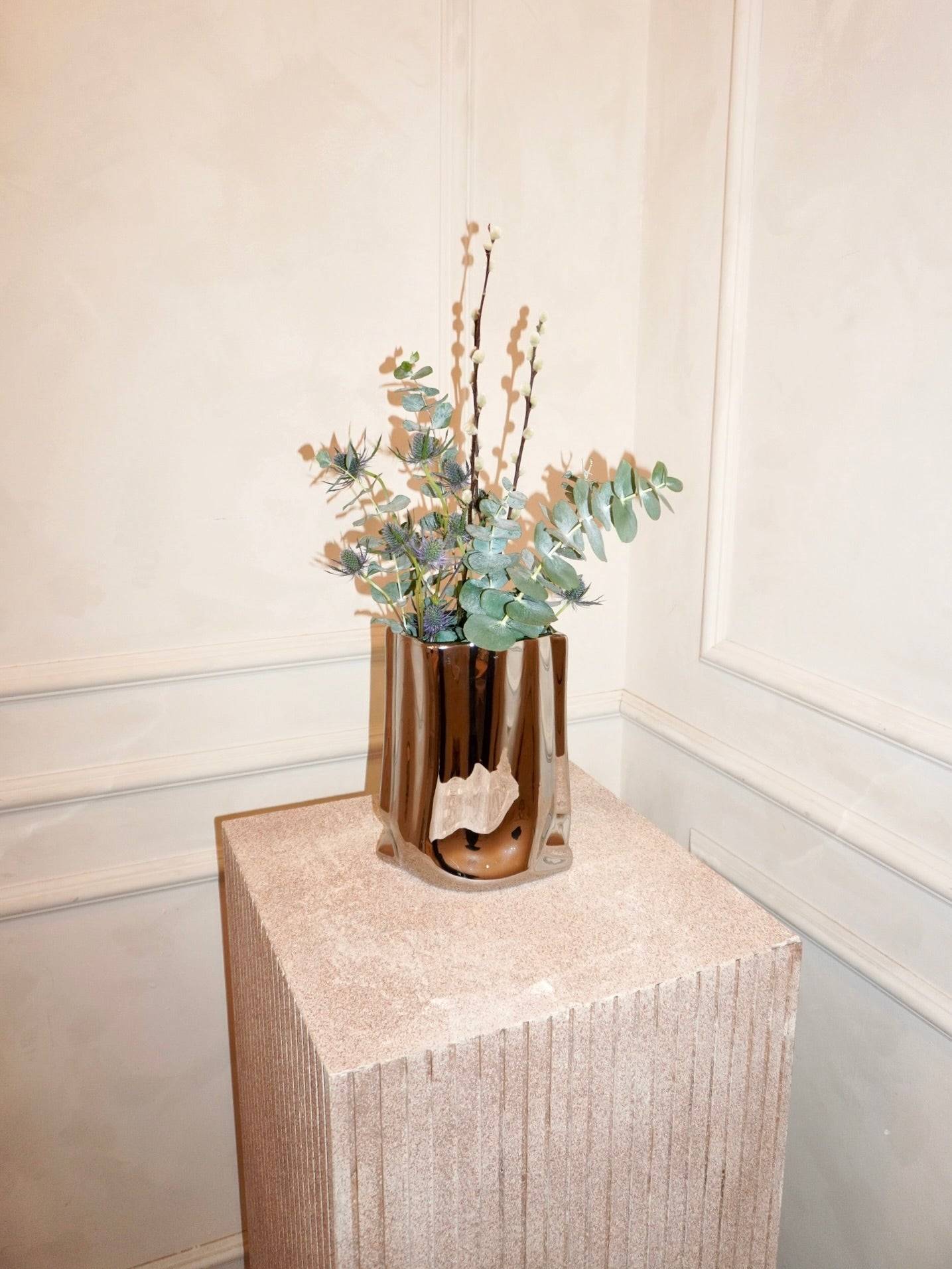 Vase Céramique Électroplaqué Esmée
