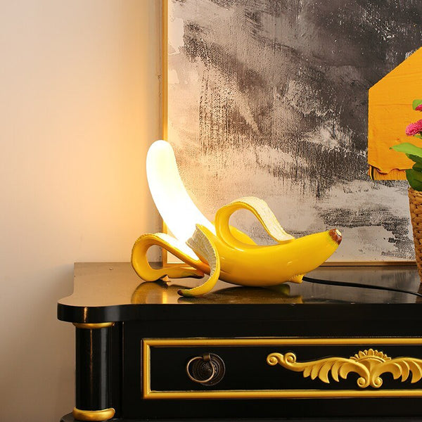 Lampes de Table Banana Lights – Élégance Art Déco et Touche Ludique