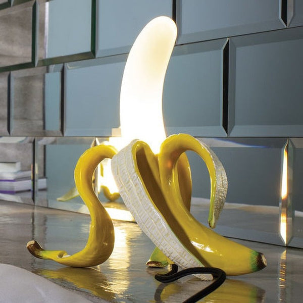 Lampes de Table Banana Lights – Élégance Art Déco et Touche Ludique