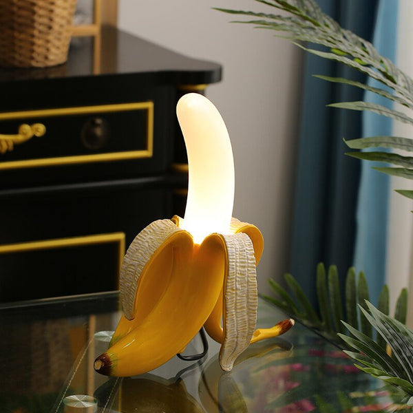 Lampes de Table Banana Lights – Élégance Art Déco et Touche Ludique
