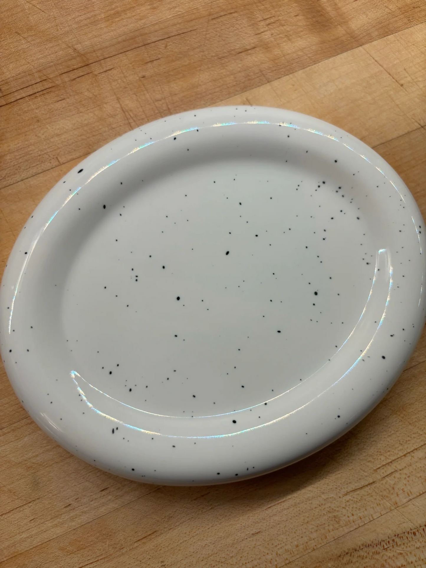 Tasse Chubby en Céramique avec Soucoupe, Fait Main