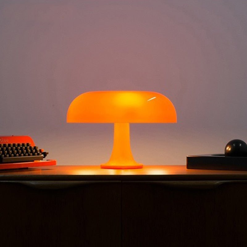 Lampe de Table | Design Italien Champignon LED - Élégante et Unique