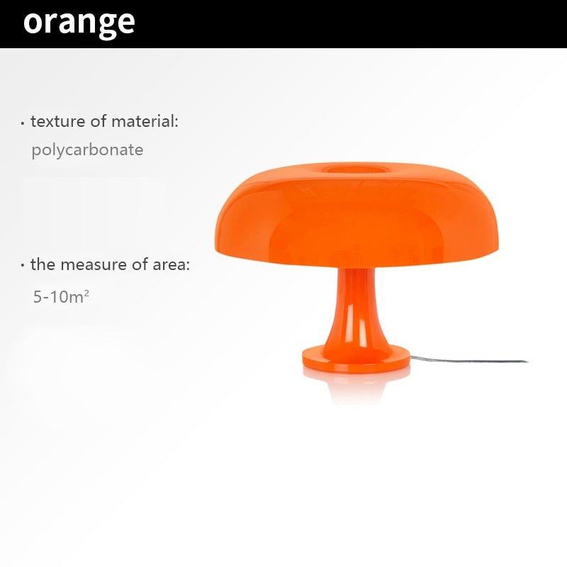 Lampe de Table | Design Italien Champignon LED - Élégante et Unique