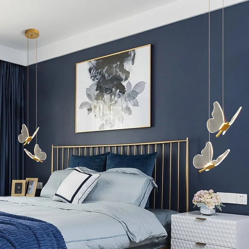 Lampe à suspendre en Forme de Papillon Apportez une Touche Magique à Votre Intérieur