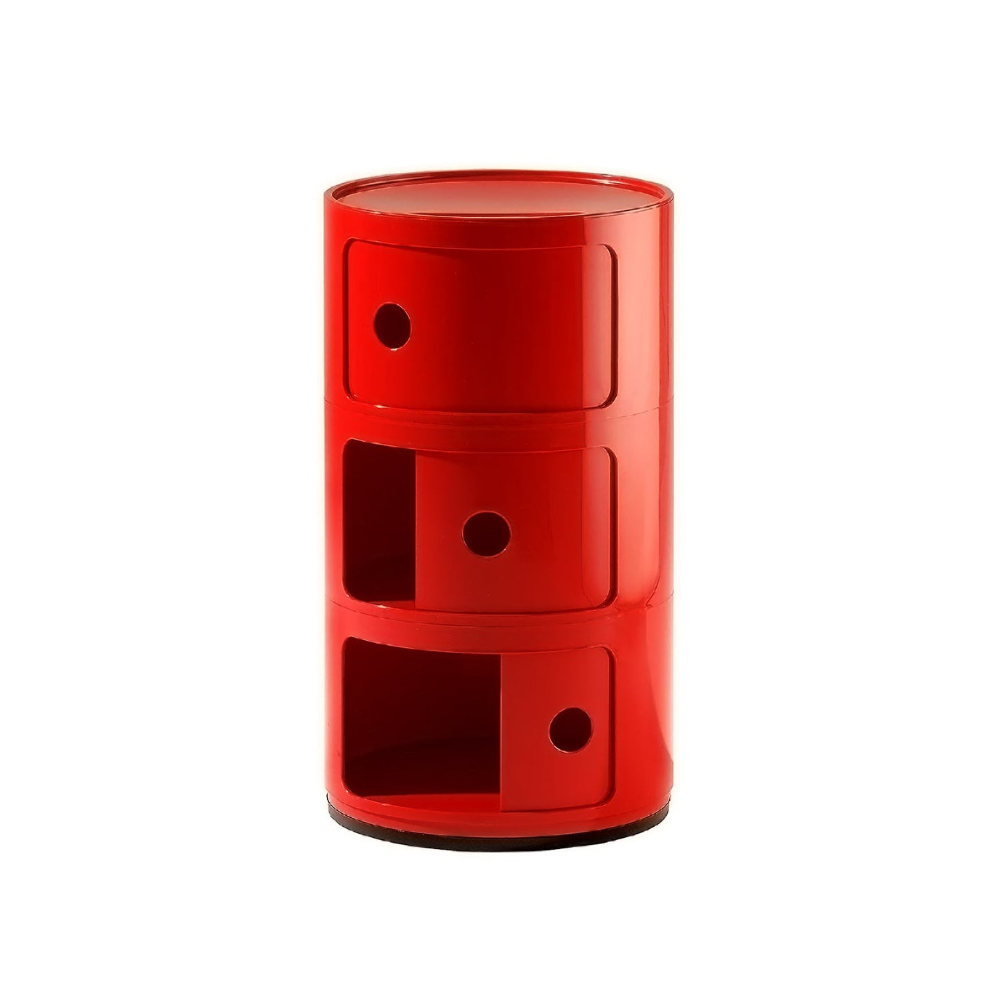 Meuble Componibili 3 Tiroirs Rond Design Kartell ABS