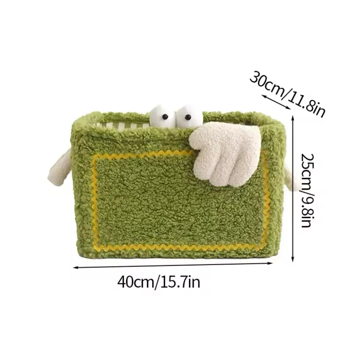 Panier de Rangement Pliable en Tissu Motif Cartoon