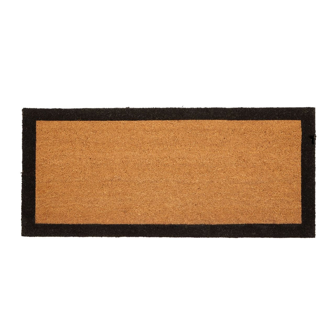 Tapis d’entrée double largeur Kyla avec large bord noir