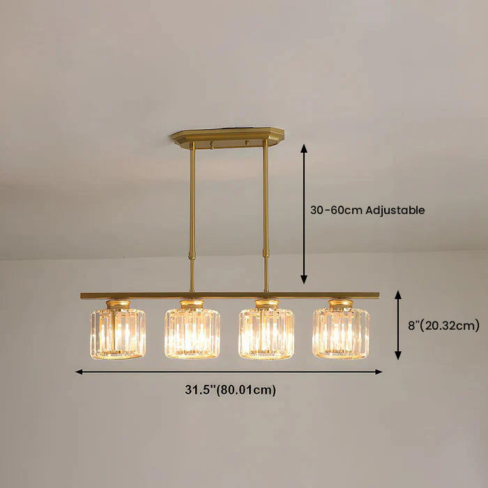 Lampes Suspendues Nordic | Designer à Multi-Têtes en Verre pour Îlot