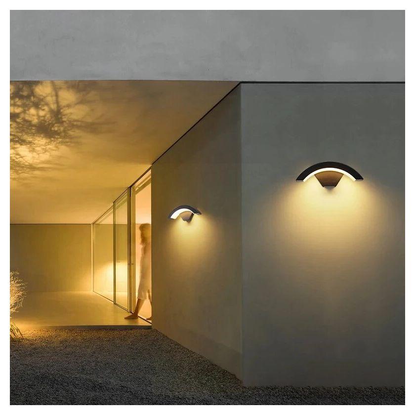 Applique Extérieure Détecteur Mouvement, LED 18W IP65