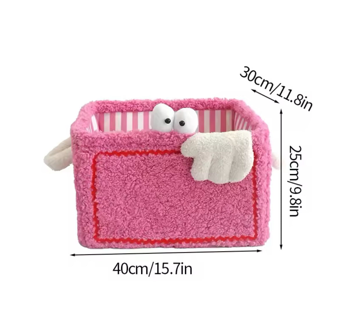 Panier de Rangement Pliable en Tissu Motif Cartoon