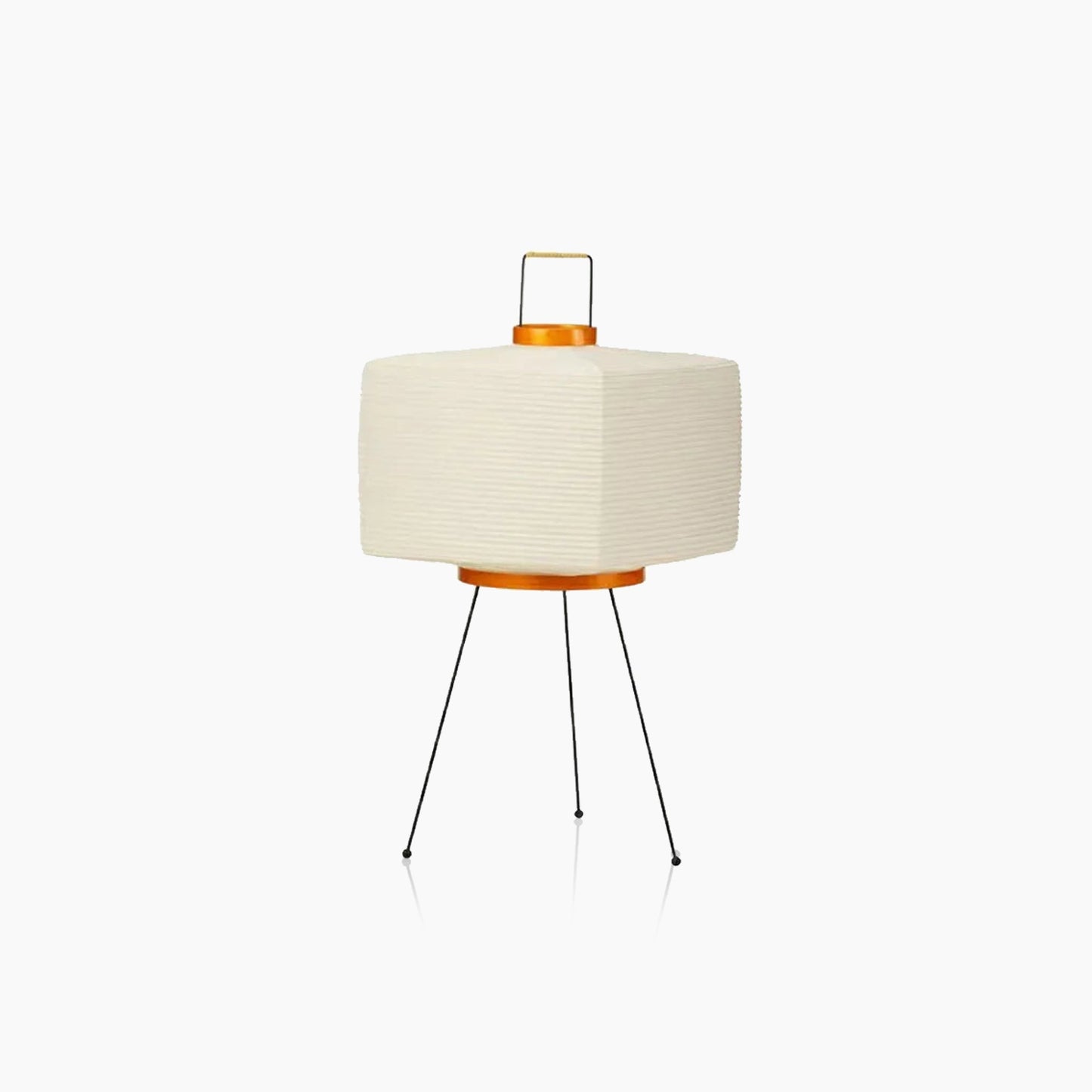 Lampe de sol en papier de riz style japonais Wabi-Sabi – Élégance naturelle et lumière apaisante