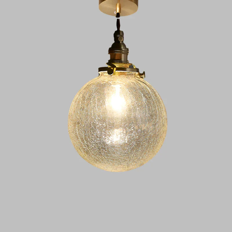 Suspension en Verre Cristal | Lampe Élégante pour Éclairage Raffiné