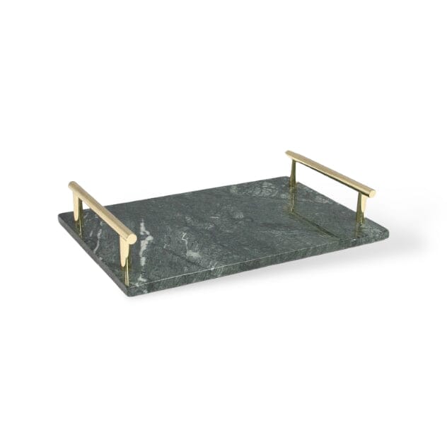 Ensemble d'Accessoires de Salle de Bain en Marbre Vert Émeraude – Élégance Naturelle et Raffinée